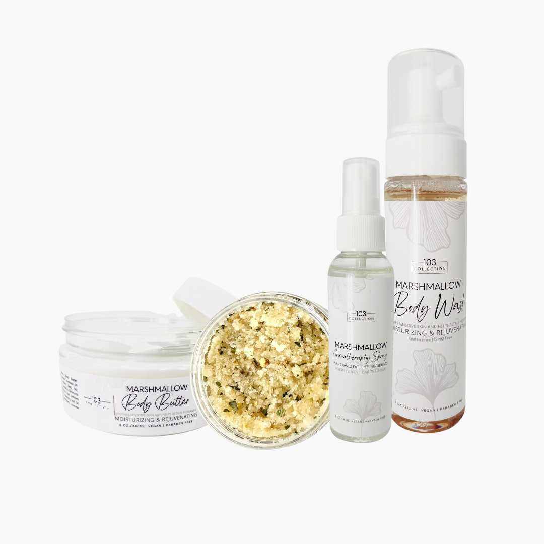 Vegan Marshmallow Body Bundle (Deluxe)