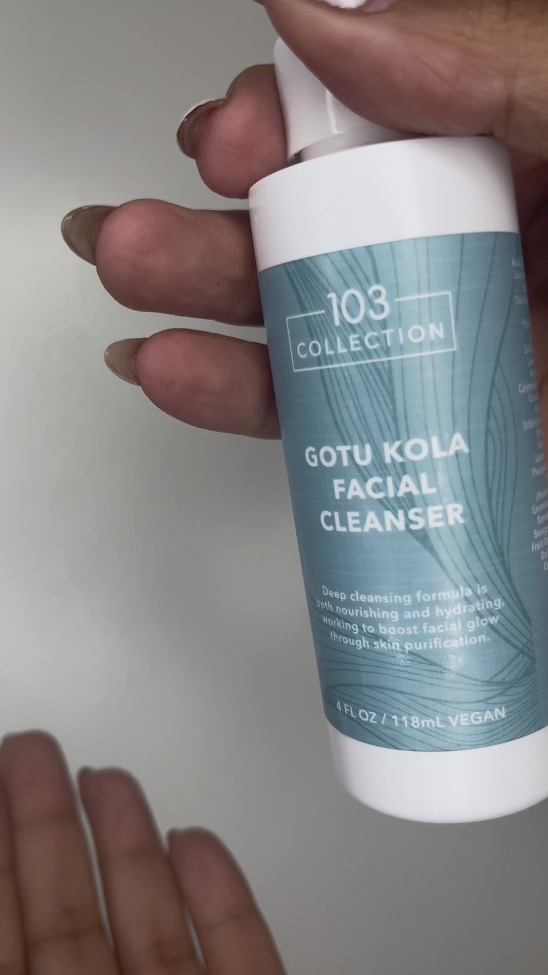 Vegan Gotu Kola Facial Cleanser