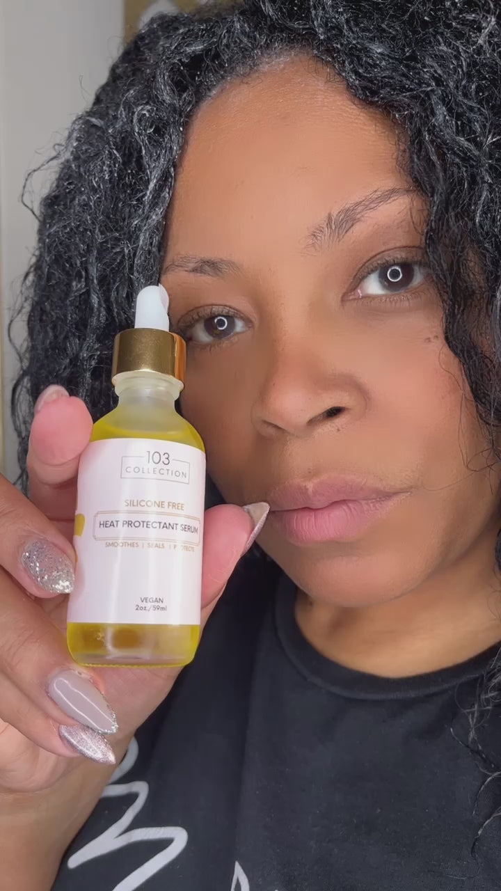 Vegan Heat Protectant Serum