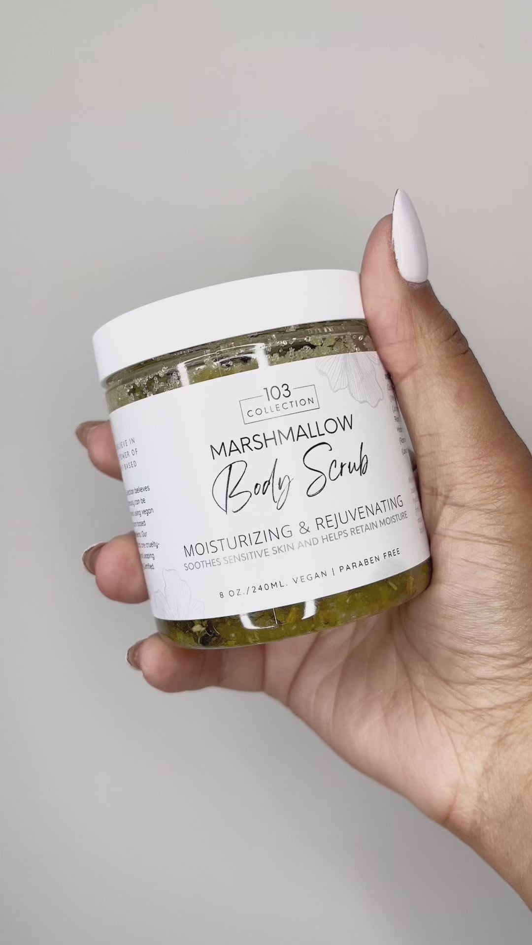 Vegan Marshmallow Body Scrub