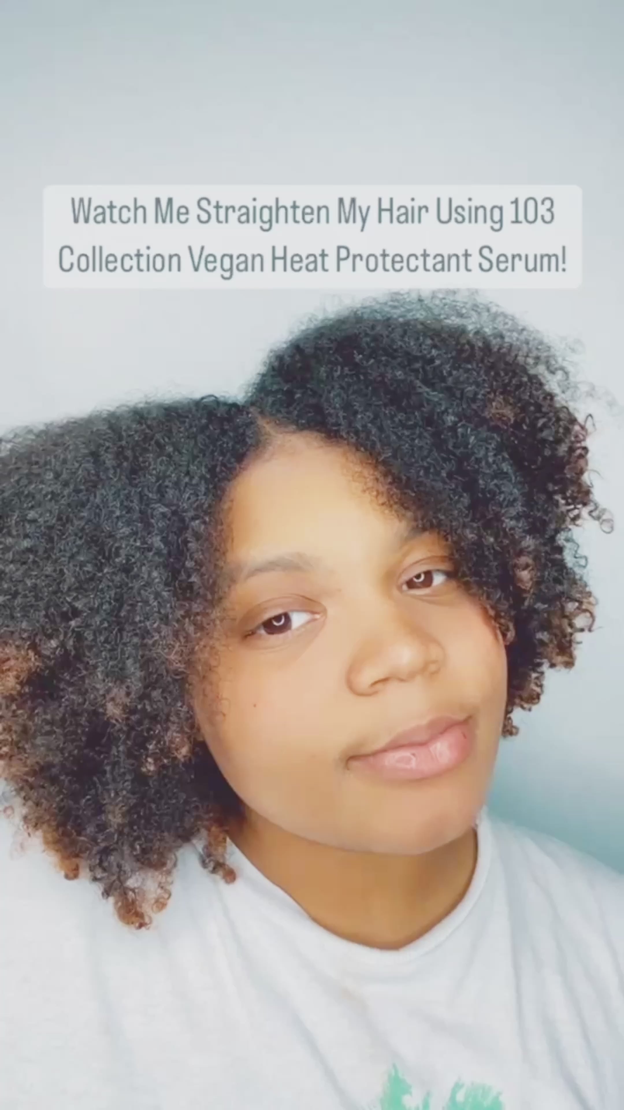 Vegan Heat Protectant Serum